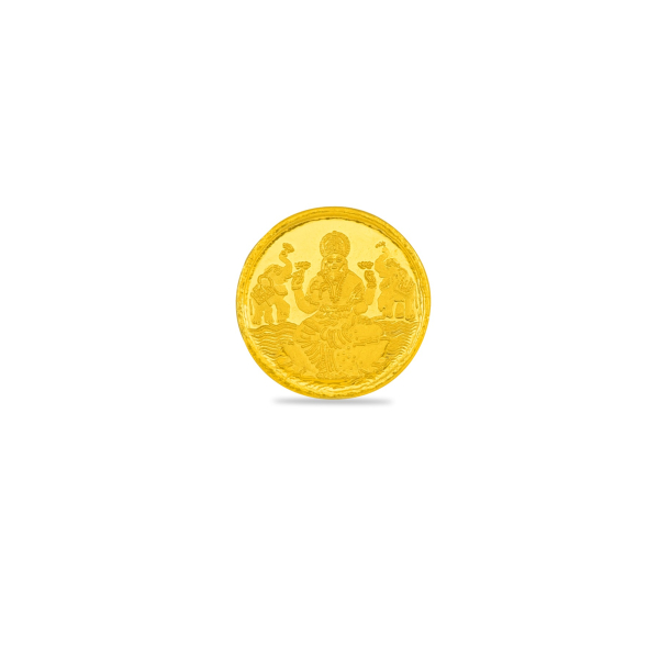 Sacred Prosperity Lakshmi 2 Gram 24KT Gold Coin