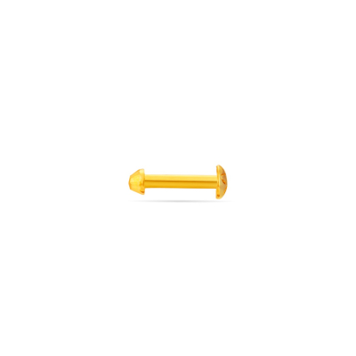 Classic Charm 22K Gold Ball Nose Pin