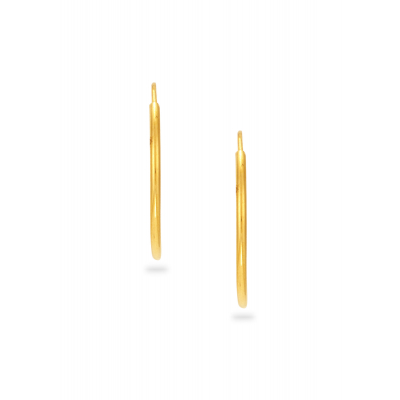 Radiant Rope 22K Gold Cascade Earring