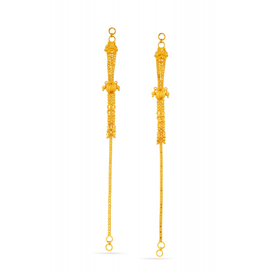Traditional Ear Mattil 22K Gold Earring