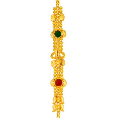 Elegant Half Mattil 22K Gold Earring