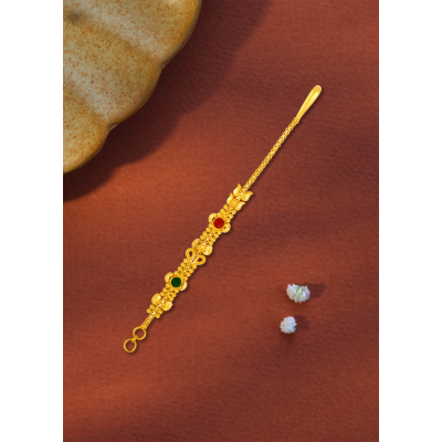 Alluring Traditional 22K Gold Earring