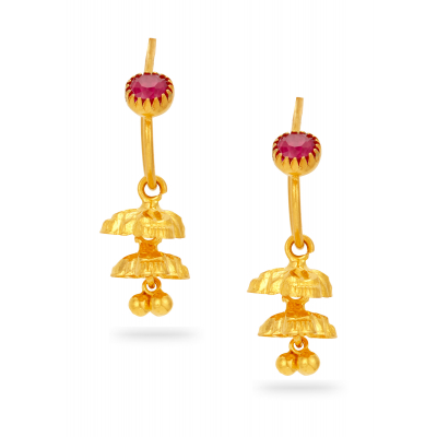 Baby's First 22K Gold Earring