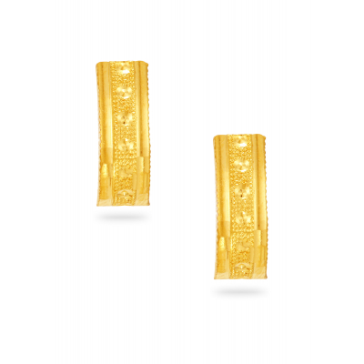 Everyday Essential 22K Gold Stud Earring