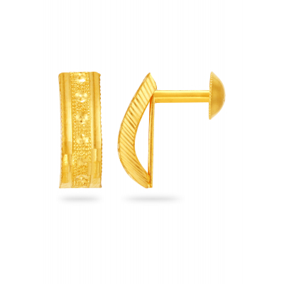 Everyday Essential 22K Gold Stud Earring