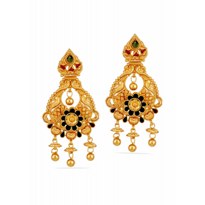 Heritage Aura Muse 22K Gold Earring