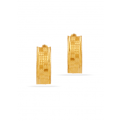 V Harmony 22K Gold Rajkot Earring