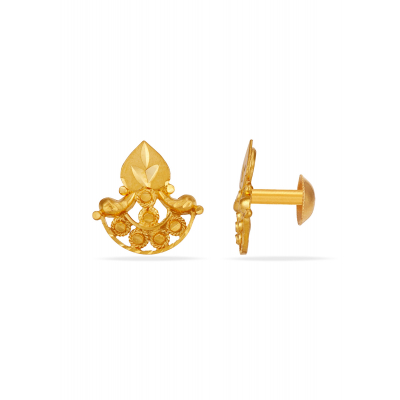 Tiny Tradition 22K Gold Baby Stud Earring