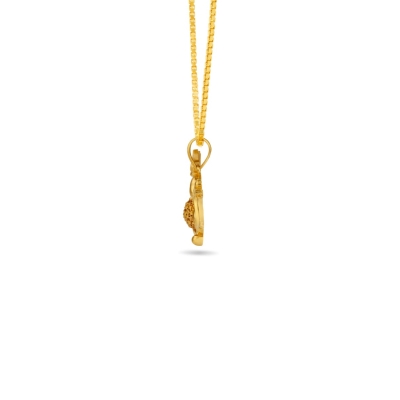 OM Trishul 22K Gold Pendant