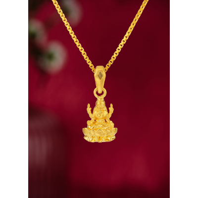 Lakshmi Divine 22K Gold Pendant