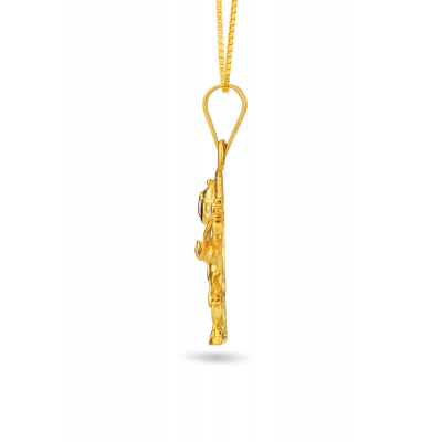 Divine Aura 22K Gold Balaji Pendant