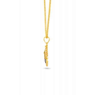 Divine Balaji 22K Gold Stone Pendant