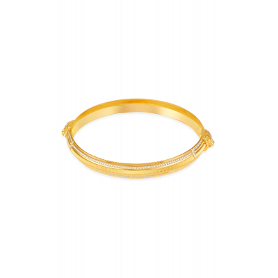 Lion Inspired 22K Gold Men's Kada
