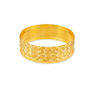 Artisan Crafted 22K Gold Bangle