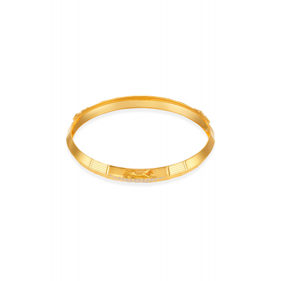 Majestic Jaguar 22K Gold Men's Kada