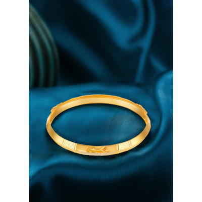 Majestic Jaguar 22K Gold Men's Kada