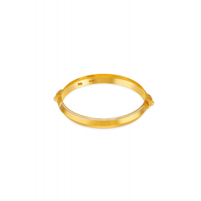 Fierce Lion 22K Gold Men's Kada