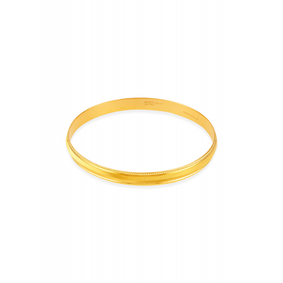 Geometric Precision 22K Gold Men's Kada
