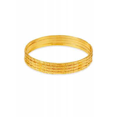 Georgeous Handmade 22K Gold Bangle