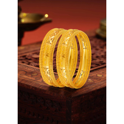 Fancy and Fun 22K Gold Bangle