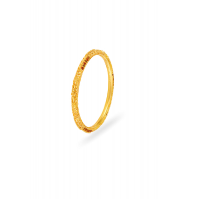 Bold and Beautiful 22K Gold Bangle