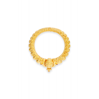 Roaring Charm 22K Gold Simha Bangle