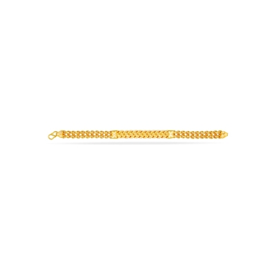 Majestic Link 22K Gold Men's Bracelet