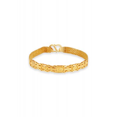 Classic Link 22K Gold Chain Bracelet