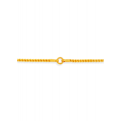 Rope with Rajkot 22K Gold Chain