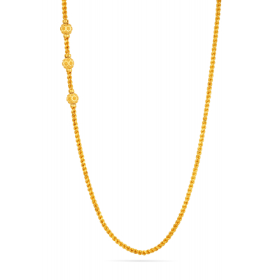 Rope with Rajkot 22K Gold Chain