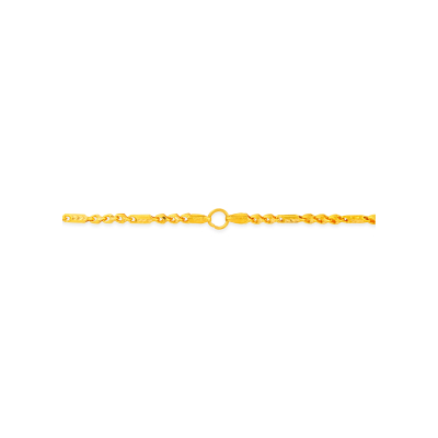 Bold and Refined 22K Gold Men's Chain
