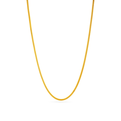 Refined Bold 22K Gold Machine Chain