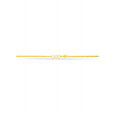 Elegant Pearl 22K Gold Accent Chain