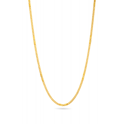Slim Grace 22K Gold Chain