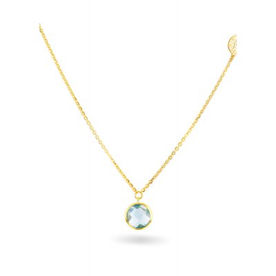 Radiant Round 22K Gold Neckwear Set