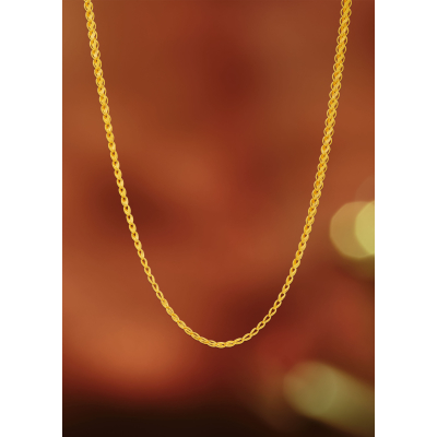 Classic Shine Elegance 22K Gold Chain