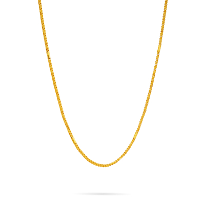 Fancy Kerala 22K Gold Chain