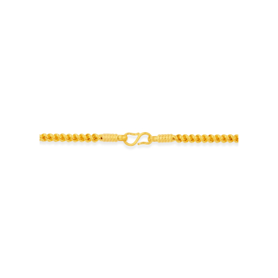 Twisted Rope 22K Gold Chain
