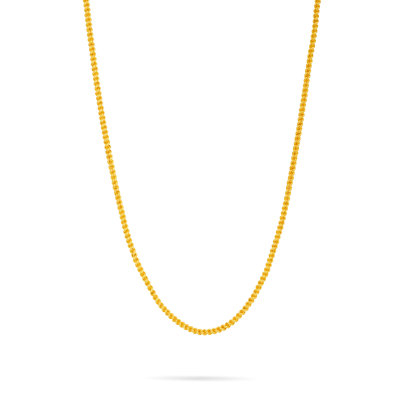 Twisted Rope 22K Gold Chain