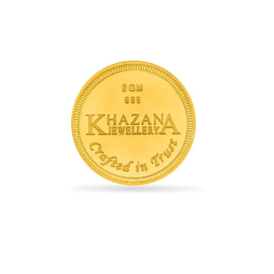 Refined Heritage George 2 Gram 24KT Gold Coin