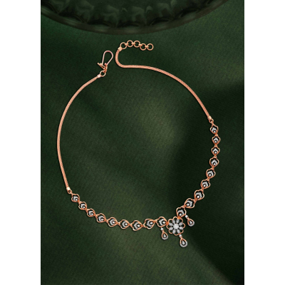 Traditional Toran Celebration Diamond Necklace