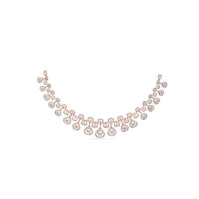 Peacock Charm Diamond Necklace