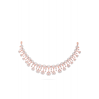 Mystic Peacock Diamond Necklace