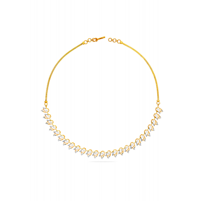 Effortless Aura Diamond Necklace