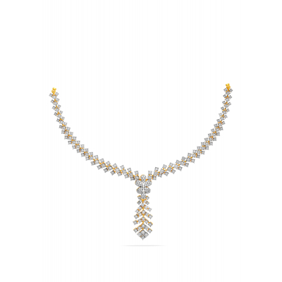 Beauty of Sparkling Elegance Diamond Necklace