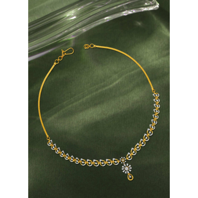 Sunflower Shine Diamond Necklace