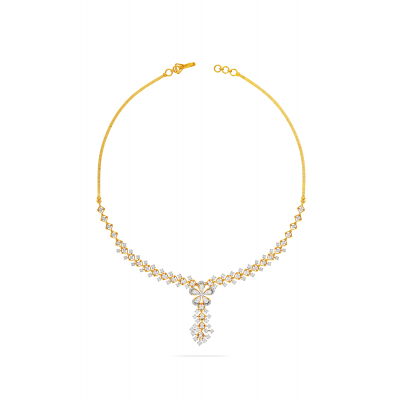 Pretty Petals Diamond Necklace