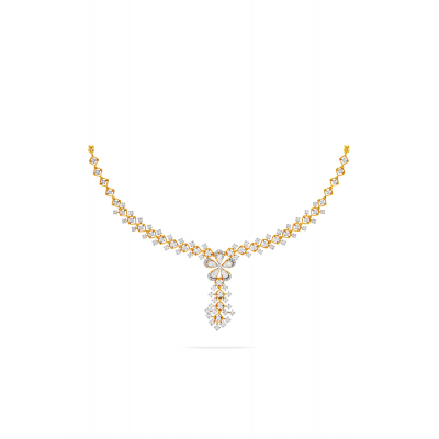 Pretty Petals Diamond Necklace