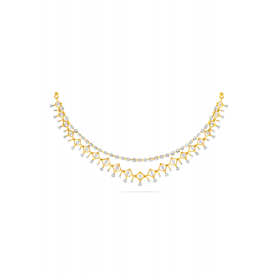 Blossoming Floral Diamond Necklace