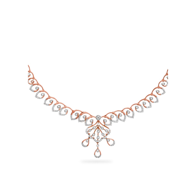 Blooming Buds Diamond Necklace